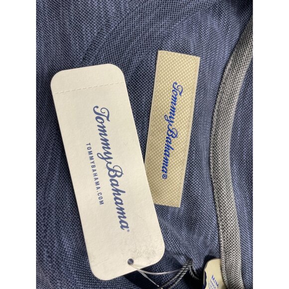 Tommy Bahama Mens Denim Blue Short Sleeve T-Shirt Size M - New - Picture 5 of 9